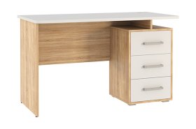 Стол компьютерный 1200 Лайт-2 дуб сонома/белый в Тюмени - mebel-tymen.ru | фото