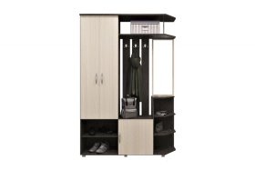 Прихожая Домино венге/дуб млечный в Тюмени - mebel-tymen.ru | фото