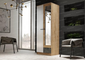 АДЕЛЬ  Шкаф 0,8 ЛДСП Ясень шимо в Тюмени - mebel-tymen.ru | фото