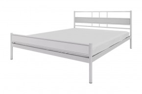 Альва кровать металлическая Белый / Белый поры глубокие в Тюмени - mebel-tymen.ru | фото