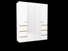 Анона 8 Шкаф для одежды и белья 4-створчатый в Тюмени - mebel-tymen.ru | фото