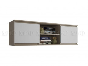 Антресоль Челси Белый глянец, дуб сонома в Тюмени - mebel-tymen.ru | фото