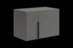 Антресоль двухдверная L600 Баско графит в Тюмени - mebel-tymen.ru | фото