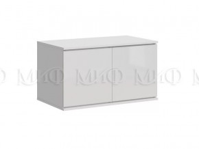 Антресоль к шкафу (900) Челси Белый глянец холодный, белый в Тюмени - mebel-tymen.ru | фото