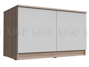 Антресоль-тумба Челси Белый глянец, дуб сонома в Тюмени - mebel-tymen.ru | фото