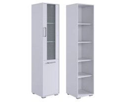 Стеллаж Лайт-2 белый/белый в Тюмени - mebel-tymen.ru | фото