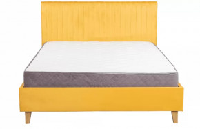 Бари ЛД.698090.000 Кровать 1600 мягкая с подъёмным механизмом (Горчичный, ткань PHUKET 1038) в Тюмени - mebel-tymen.ru | фото