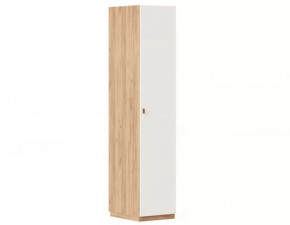 Бари ЛД.698170.000 Шкаф одностворчатый (Дуб Золотой/Белый) в Тюмени - mebel-tymen.ru | фото