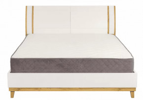 Бари ЛД.698220.000 Кровать двуспальная 1600 с подъёмным механизмом (Дуб Золотой/Белый) в Тюмени - mebel-tymen.ru | фото