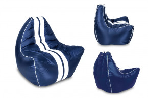 Бескарскасное кресло Авто,цвет Черно-белый в Тюмени - mebel-tymen.ru | фото