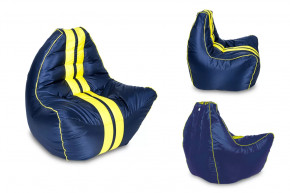 Бескарскасное кресло Авто,цвет Черно-желтый в Тюмени - mebel-tymen.ru | фото