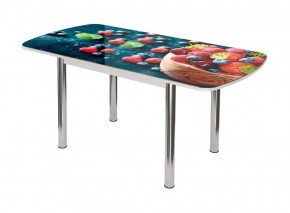 Бостон-3 ф/п Ягоды, 1100*700 мм, белый/хром брифинг в Тюмени - mebel-tymen.ru | фото