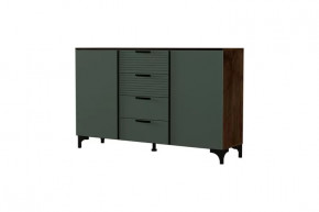 Брента Комод 4 ящика 2 двери Оливковый в Тюмени - mebel-tymen.ru | фото