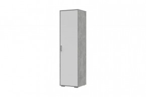 ДЕНВЕР ПН 01 Пенал закрытый (ш548*г504*в2020мм), Ателье светлое/Белая шагрень в Тюмени - mebel-tymen.ru | фото