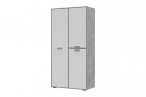 ДЕНВЕР ШК 01 Шкаф 3-х ств (ш1000*г504*в2020мм), Ателье светлое /Белая шагрень в Тюмени - mebel-tymen.ru | фото