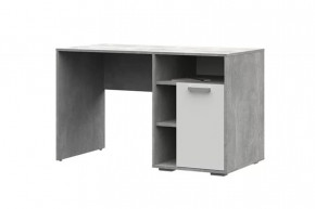 ДЕНВЕР СТ 01 Стол письменный (ш1200*г604*в735мм), Ателье светлое/Белая шагрень в Тюмени - mebel-tymen.ru | фото