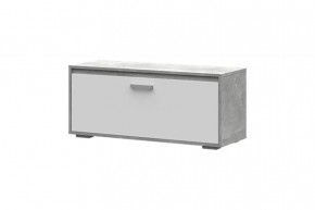 ДЕНВЕР ТБ 02 Тумба (ш1000*г354*в428мм), Ателье светлое/Белая шагрень в Тюмени - mebel-tymen.ru | фото