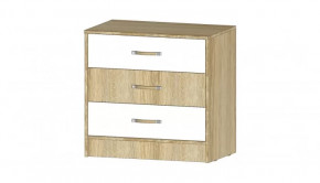 Детская Буратино Комод сонома/белый в Тюмени - mebel-tymen.ru | фото