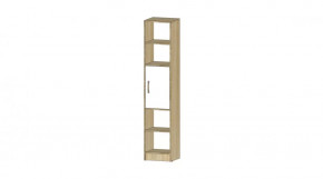 Детская Буратино Стеллаж  сонома/белый в Тюмени - mebel-tymen.ru | фото