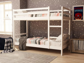 Детская двухъярусная кровать из массива березы Соня-7 (900х1800) в Тюмени - mebel-tymen.ru | фото