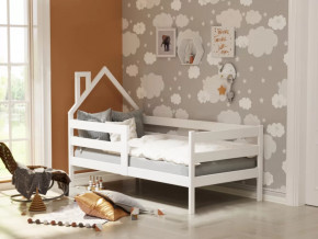 Детская кровать-домик из массива березы Соня-4 (800х1600) в Тюмени - mebel-tymen.ru | фото