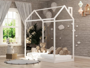 Детская кровать-домик из массива березы Соня-9 (800х1800) в Тюмени - mebel-tymen.ru | фото