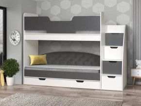 Детская кровать Юниор-13 графит в Тюмени - mebel-tymen.ru | фото