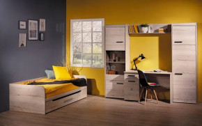 Детская Мале, набор №1, дуб галифакс белый, венге аруба/дуб галифакс белый в Тюмени - mebel-tymen.ru | фото