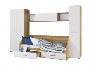 Детская Ненси Крафт золотой-белый в Тюмени - mebel-tymen.ru | фото