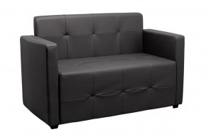 Диван 2-х местный Ситено (черный) в Тюмени - mebel-tymen.ru | фото