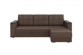 Диван АТЛАНТ угловой без столика Марика чёрный в Тюмени - mebel-tymen.ru | фото