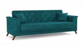 Диван-кровать Амарант с механизмом книжка изумруд в Тюмени - mebel-tymen.ru | фото