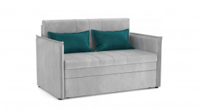 Диван-кровать Дэнди с выкатным механизмом Олмеко грей/изумруд в Тюмени - mebel-tymen.ru | фото