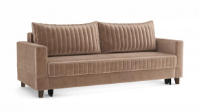 Диван-кровать ЕвроМагнат с выкатным механизмом хумус в Тюмени - mebel-tymen.ru | фото