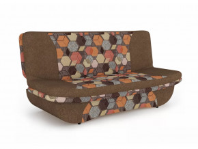 Диван-кровать Мальта Модель 029 Велюр Геометрия браун/Жаккард Савана хазел в Тюмени - mebel-tymen.ru | фото