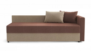 Диван-кровать Мальта с механизмом подъема сидения шоколад/крем в Тюмени - mebel-tymen.ru | фото