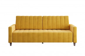 Диван-кровать Марк Модель 054 Велюр Ультра Мустард в Тюмени - mebel-tymen.ru | фото
