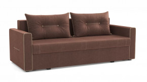 Диван-кровать Оригами с выкатным механизмом шоколад/крем в Тюмени - mebel-tymen.ru | фото