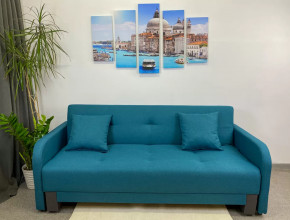 Диван-кровать Поло Комфорт EDLEN, emerald в Тюмени - mebel-tymen.ru | фото