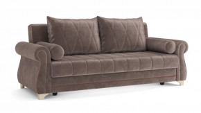 Диван-кровать Порто с механизмом книжка стоун/шоколад в Тюмени - mebel-tymen.ru | фото