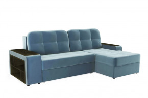 Диван-кровать угловой Дубай Модель 011 Велюр Галакси лайт 22 в Тюмени - mebel-tymen.ru | фото