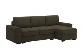Диван-кровать угловой "Леон" хаки в Тюмени - mebel-tymen.ru | фото
