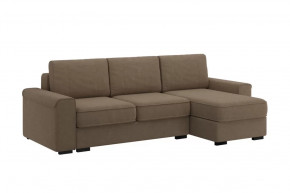 Диван-кровать угловой "Леон" песчаный в Тюмени - mebel-tymen.ru | фото
