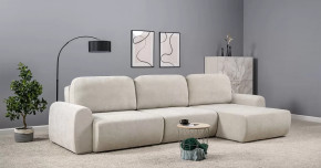 Диван-кровать угловой Модульная Система Тэдди Компоновка 3 Pique 010 (светло-серый) арт. 1505 в Тюмени - mebel-tymen.ru | фото