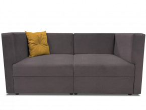 Диван модульный прямой Бергамо две секции Dream Grey кат. 3 в Тюмени - mebel-tymen.ru | фото