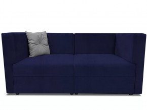 Диван модульный прямой Бергамо две секции Dream Indigo кат. 3 в Тюмени - mebel-tymen.ru | фото