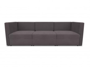 Диван модульный прямой Бергамо три секции Dream Grey кат. 3 в Тюмени - mebel-tymen.ru | фото