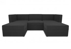 Диван модульный угловой Бергамо пять секций Dream Grafit кат. 3 в Тюмени - mebel-tymen.ru | фото