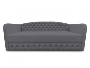 Диван-софа Гарвард-2 с каретной стяжкой Bingo Grafit кат.1 в Тюмени - mebel-tymen.ru | фото