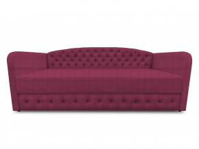 Диван-софа Гарвард-2 с каретной стяжкой Shaggy Wine кат.2 в Тюмени - mebel-tymen.ru | фото